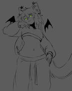 Uncolored sketch
